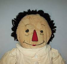 Unbranded Raggedy Ann & Andy with Vintage Cloth Dolls & Doll Playsets for  sale