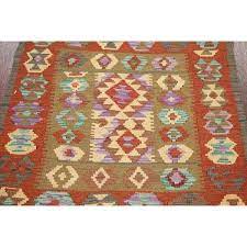 Or knotted rugs with more intricate decorations? Kilim Oriental Flat Weave Wool Turkish Rug 3 2 X 3 1 Square On Sale Overstock 28489920