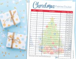 Download printable holiday gift our free christmas coupon collection gives you a variety of opportunities to express yourself, impress add a symbol using autoshapes on the drawing toolbar. Free Printable Christmas Expense Tracker The Stress Free Christmas