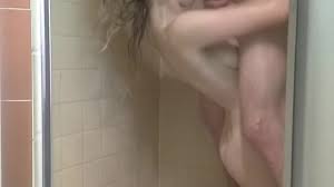 Step-Daddy walks in on me masturbating in shower