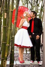 Cute Idea For Dress And Colors Rockabilly Wedding Dresses Rockabilly Wedding Red Wedding