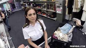 Fucking a hot stewardess in the pawn shop - XXX Pawn | xHamster