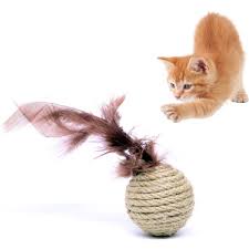 Petviya Tuylu Hasir Top Kedi Oyuncagi 5 Cm Fiyati