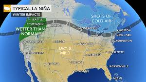 How La Nina Will Impact Winter In The Us 9news Com
