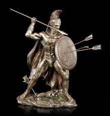 Illustration of an ancient roman warrior head. Leonidas I Figur Spartanischer Krieger Veronese Konig Von Sparta Kaiser Ebay