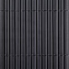 Amazon De Pvc Sichtschutzmatte Sichtschutzzaun Fur Garten Balkon Und Terrasse 80 X 300 Cm Grau Sichtschutzzaun Sichtschutz Garten Sichtschutzmatten