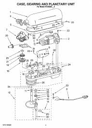 kitchenaid ksm150psgn1 parts list and
