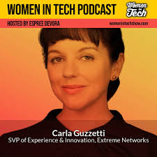 Get to know Carla Guzzetti of Extreme Networks. She talks about burnout,  getting her position at Extreme Networks, and networking with others., 📍  Based in Seattle, WA
