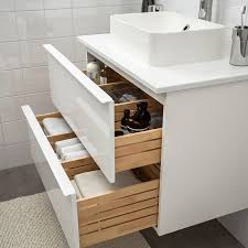 Godmorgon Tolken Horvik Cabinet Top 17 3 4x12 2 8 Sink High Gloss White Marble Brogrund Faucet 32 1 4x19 1 4x28 3 8 Ikea Ikea Godmorgon Ikea Sink Cabinet