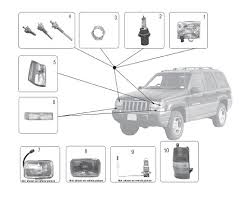 Lamps Grand Cherokee Zj 93 98 Crown Automotive Sales Co