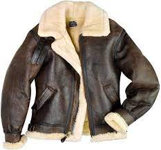 Cockpit Usa Mens B 3 Sheepskin Bomber Jacket Sheepskin Jacket Mens Sheepskin Jacket Leather Jacket
