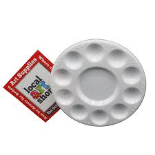 Plastic Circular Palette 10 Well Watercolour