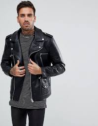 Bershka Biker Jacket In Black Stylish Jackets Jackets Faux Leather Biker Jacket