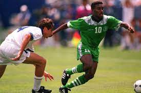 Born 14 august 1973) is a nigerian former professional footballer who played as an attacking midfielder. Hero Spirit Of 94 Austin Jay Jay Okocha Goal Com