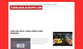 List download lagu mp3 ost suri hati mr pilot (4:73 min), last update apr 2021. 1liriklaguu Blogspot Com Observe 1 Liriklaguu Blogspot News Blogger