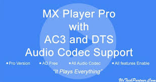 You can now share files, music, apps and more in a click using mx file transfer. Mx Player Pro V1 9 17 Apk With Custom Codec Ac3 Dts Audio Support