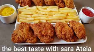 دجاج كنتاكي روعه بقرمشته ولونه الدهبى وانضف واحلى من الجاهز زاكي Foodies Desserts Food Foodie