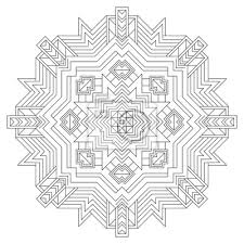 Doodle ornament in black and white. Flower Circular Mandala For Adults Coloring Book Page Design Fototapete Fototapeten Erwachsenen Schnuren Motiv Myloview De