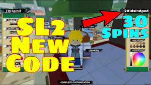 There are different promo codes to help you out with some free spins, which update frequently. New Sl2 Free Code Shinobi Life 2 Gives 30 Free Spins Roblox Roblox Coding Life