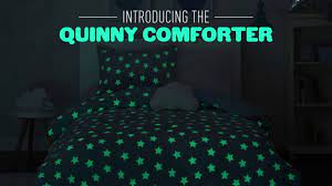 Phosphorescence is a special type of photoluminescence (quite similar to fluorescence), where phosphorescent materials produce light after being energized. Quinny Glow In The Dark Plush Comforter Set Youtube