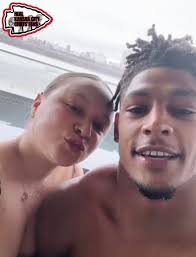 Isaiah Pacheco And His Longtime Girlfriend Ciarra♥️💛