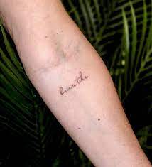 Though they may be small, one or two word tattoos can be deeply meaningful, so here are the 50 best minimalist tattoo ideas and designs for men and women looking for new ink inspiration. 61 Meaningful One Word Tattoos That Say A Million Things