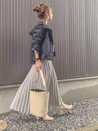 haru kbfのスウェットを使ったコーディネート wear ファッション 春夏 ファッション レディース マウンテンパーカー コーデ レディース