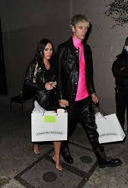 The only thing that was missing in kelly's outfit was the glass pendant that he. Megan Fox And Machine Gun Kelly Both Wore All Leather Outfits Instyle