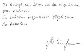 After finishing school, he started but never finished the study of german and history. Martin Auer Literaturkreis Schloss Neulengbach Podium