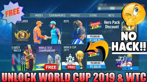 Downloading is free and u. How To Unlock World Cup 2019 Wtc In Real Cricket 20 World Cup Wtc Unlock No Hack Legal Way Youtube