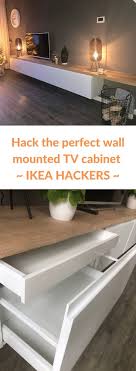 I Cooked Up A Perfect Wall Mounted Tv Cabinet Ikea Hackers Wall Mounted Tv Cabinet Tv Cabinet Ikea Wall Mounted Tv