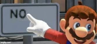 Gerador de memes mario no sign