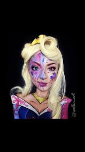 Sleeping Beauty Princess Aurora Makeup Sleeping Beauty Princess Holloween Makeup Carnival Face Paint