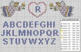 Ponto cruz letras maiúsculas e minúsculas. Ponto Cruz Graficos Para Imprimir Ideias De Bordados