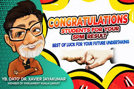 Official facebook page of dr. Dr Xavier Jayakumar On Twitter It S Spm Results Day