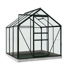 Serre De Jardin En Verre Trempe Rainbow Noir 3 764 M Acd Serre Jardin Serre Et Polycarbonate