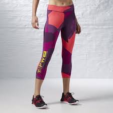 Details About Ai6769 Womens Reebok Crossfit One Series Nylux Capri Tights