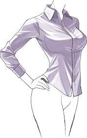 服のシワの描き方メイキング いちあっぷ アニメの服を描く 服のシワ 描き方