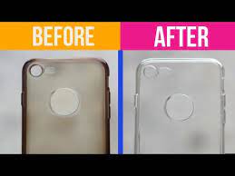 step #1 how do you clean. How To Clean Yellow Transparent Phone Cover Silicon Cover Youtube