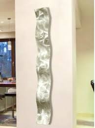 Download or buy, then render or print from the shops or marketplaces. Silver 3d Abstract Metal Wall Art Sculpture Wave Modern Home Decor By Jon For Sale Online Ebay