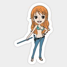 Nami - One Piece - Sticker | TeePublic