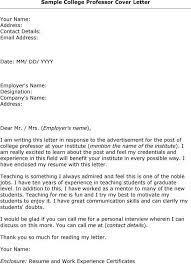28 Adjunct Professor Cover Letter Sle Survivingmst Org Teaching Cover Letter Resume Cover Letter Examples Cover Letter For Internship