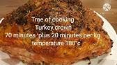 Place the turkey into a roasting tin and pour over the chicken stock and wine. Easy Roast Rolled Turkey Breast Youtube