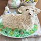 Easter basket cake