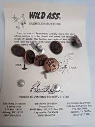 Wild Ass Bachelor Buttons 6 count Baileys Replacement Donkey Jeans Copper  Color | eBay