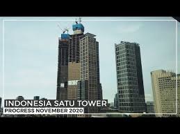 Menggambar gedung merupakan gambar wallpaper dan memiliki size wallpaper 640x480. Menara Indonesia Satu Tower Jakarta City Progres Gedung Tertinggi Di Jakarta Walking Tour 4k Southeast Asia Destinations Jakarta City Southeast Asia Travel