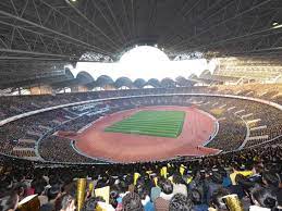 It's located on rungrado island on the taedonggang river. Inside North Korea S May Day Stadium