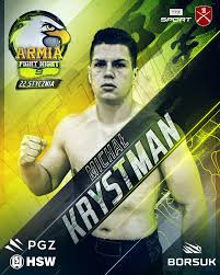 Do walki stają w pojedynkę ale za nimi stoi cały sztab ludzi dzięki którym osiągają sukcesy 🔝🔥. Michal Krystman Wystapi Na Gali Armia Fight Night 9 Mma Badz Na Biezaco