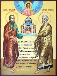 This is san pedro y san pablo, apóstoles (29.06.2018) by magnificat1 on vimeo, the home for high quality videos and the people who love them. San Pedro Y San Pablo St Peter And Paul Mary Magdalene And Jesus St Peter