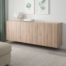 Besta Wall Mounted Cabinet Combination Walnut Effect Light Gray Lappviken Walnut Effect Light Gray 70 7 8x16 1 2x25 1 4 Ikea Wall Mounted Cabinet Ikea Adjustable Shelving